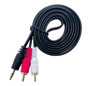 КАБЕЛЬ CE NO-NAME 2RCA->3.5jack 1.5M