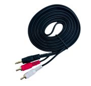 КАБЕЛЬ CE NO-NAME 2RCA->3.5jack 3M