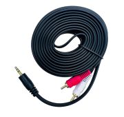 КАБЕЛЬ CE NO-NAME 2RCA->3.5jack 5M