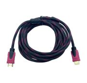 КАБЕЛЬ CE NO-NAME HDMI/HDMI в оплетке  (5 m)