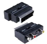 АДАПТЕР ОРБИТА SCART-->3RCA+S-VHS