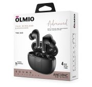 Беспр. наушники OLMIO TWE-20 ANC+ENC TWS bk