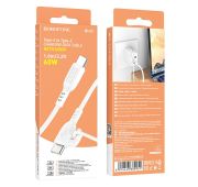 Кабель BOROFONE BX-91 TYPE-C-TYPE-C 60W White