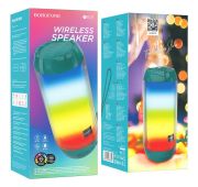 ПОРТАТИВНАЯ КОЛОНКА BOROFONE BR25 LIGHT PEACOCK BL