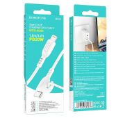 Кабель BOROFONE BX-91 TYPE-C- LIGHTNING 60W White
