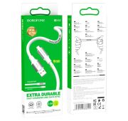 Кабель BOROFONE microUSB BX-82 2.4A 1m White