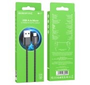 Кабель BOROFONE microUSB BX-87 1m 2.4A Black