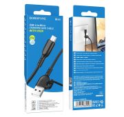 Кабель BOROFONE microUSB BX-91 2.4A 1m Black