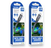 КАБЕЛЬ KAKUSIGA KSC-954 LIGHTNING 2.4A Black