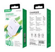 СЗУ KAKUSIGA KSC-922 2xUSB-C 40W FAST CHARGE White