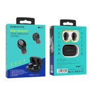 BT TWS Гарнитура BOROFONE BE35 Black