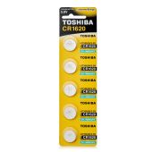 Батарейка Toshiba CR1620/5BL (100)
