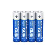 Батарейка MIREX LR03 / AAA 1,5V  4 шт (4/40/1000), shrink