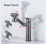 СМЕСИТЕЛЬ ДЛЯ РАКОВИНЫ KITCHEN 7002 (Серый)