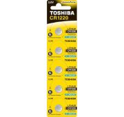 Батарейка Toshiba CR1220/5BL (100)