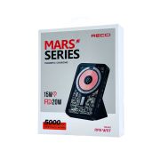 POWER BANK RECCI MARS RPB-W07 5000mAh Black