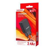 СЗУ KAKUSIGA KSC-787 2xUSB-A 2.4A Black