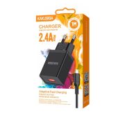 СЗУ KAKUSIGA KSC-931 USB-A micro USB 2.4A Black
