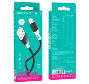 Кабель BOROFONE TYPE-C BX-79 1m Silicone Black