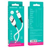 Кабель BOROFONE TYPE-C BX-79 1m Silicone White