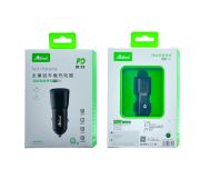 АЗУ ALLISON ALS-N717 USB-A+USB-C QC3.0 38W Black
