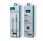 КАБЕЛЬ ALLISON AUX-Lightning ALS-C202 Gold