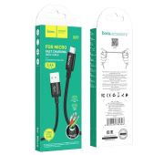 Кабель HOCO X89 microUSB 1m (Black)