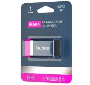 Батарейка OLMIO 6LF22 BL1 Крона (1/12/144)