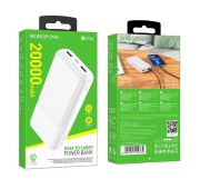 Power Bank BOROFONE BJ33A 20000mAh White