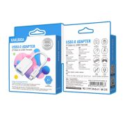 АДАПТЕР OTG KAKUSIGA LIGHTNING->USB 3.0 KSC-964 White