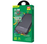 Power Bank KAKUSIGA KCS-887 10000mAh PD20W Black