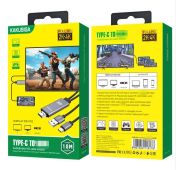АДАПТЕР KAKUSIGA KSC-557 TYPE-C ->HDMI Black