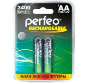 Аккумулятор Perfeo R06 (2400ma) 2BL пластик(40)