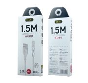 Кабель KINGYOU USB-LIGHTNING 5.1A KL-01A 1.5m  White