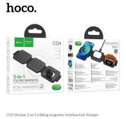 Беспроводное ЗУ HOCO CQ4 3in1 15W  (Black)