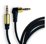 КАБЕЛЬ AUX прям/углов JD-336 черный
