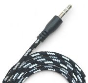 КАБЕЛЬ AUX текстиль/пластик JD-519 Серый