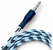 КАБЕЛЬ AUX текстиль/пластик JD-519 Белый
