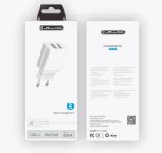 СЗУ JELLICO E26-8 2A Double port+Lightning (White)