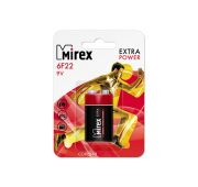 Батарейка MIREX 6F22 / Крона 9V  1 шт (1/12/240), блистер