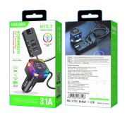 FM-МОДУЛЯТОР KAKUSIGA KSC-1069 2xUSB-C/3USB-A BK