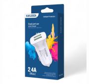 АЗУ KAKUSIGA 2*USB 2.4A KSC-853 White