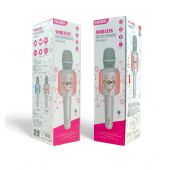 МИКРОФОН КАРАОКЕ BT KAKUSIGA KSC-700 Pink