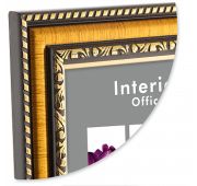 ф/рамка Interior Office 786 30x40 золото (25шт)