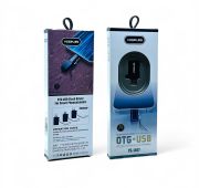 Переходник OTG YESPLUS YS-1407 Micro USB-->USB-A Black