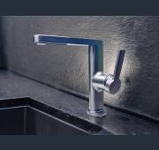 СМЕСИТЕЛЬ ДЛЯ РАКОВИНЫ KITCHEN A183X Luxury (Серый)