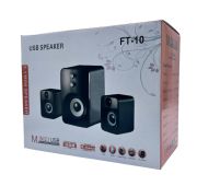 АКТИВНАЯ АКУСТИЧ. СИСТЕМА FT-10 2.1 Black