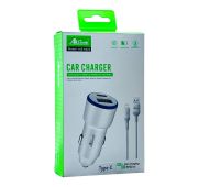 АЗУ ALLISON ALS-A623 PD USB+USB-C + Type-C White