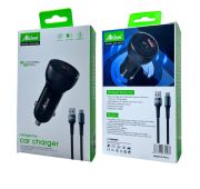 АЗУ ALLISON ALS-A624 PD USB+USB-C + Type-C Black