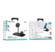 Беспроводное ЗУ BOROFONE BQ29 3-in-1 15W Black